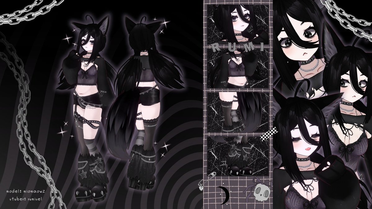 DozyRuu's tweet photo. Wolf gorl vtuber model for sale .ᐟ 
~ Emotes 
~ Artworks 
~ 3d Model 
~ Merch artwork 

Worth $700 .ᐟ obo or Art trade.ᐟ 🩶🙌🏻

This ref →  displayed can be redone to have your user etc .ᐟ Pls lmk if you’re interested thank you. https://t.co/WBxqBkaEtt
