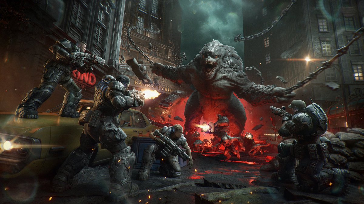 gamespark's tweet photo. 協力＆対戦TPSシリーズ最新作『Gears of War: E-Day』最大12人にスケールアップしたHorde Siegeモードや対戦マルチプレイ映像公開―8月6日より先行アクセス開始のオープンベータ版でも遊べる
https://t.co/Ue2ujX5upg
楽しいながらも長時間の拘束が難点だったHordeは、最短15～20分を含む3種のプランから選べるように！ 
 https://t.co/Th95Dvs58Z