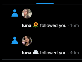 ASpottyKat's tweet photo. Luna Air and Luna Earth followed me, if I can get Luna Fire and Luna Water I'll have collected all the Elemental Whores :) https://t.co/73Ghuzxx3f