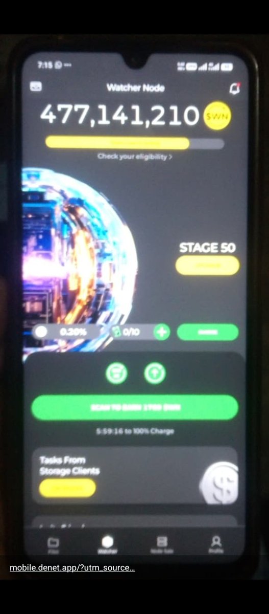Dauchoz's tweet photo. Launching watcher node to secure
@DeNetPro https://t.co/AufJKIJ7Fs