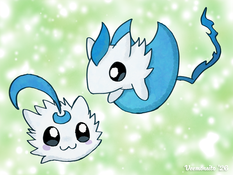 Veemonsito's tweet photo. First batch of Baby Digifakes themed ArtFight attacks/revenges! 🖌️🎨
#ArtFight #Digimon https://t.co/1wRPGiLTVu
