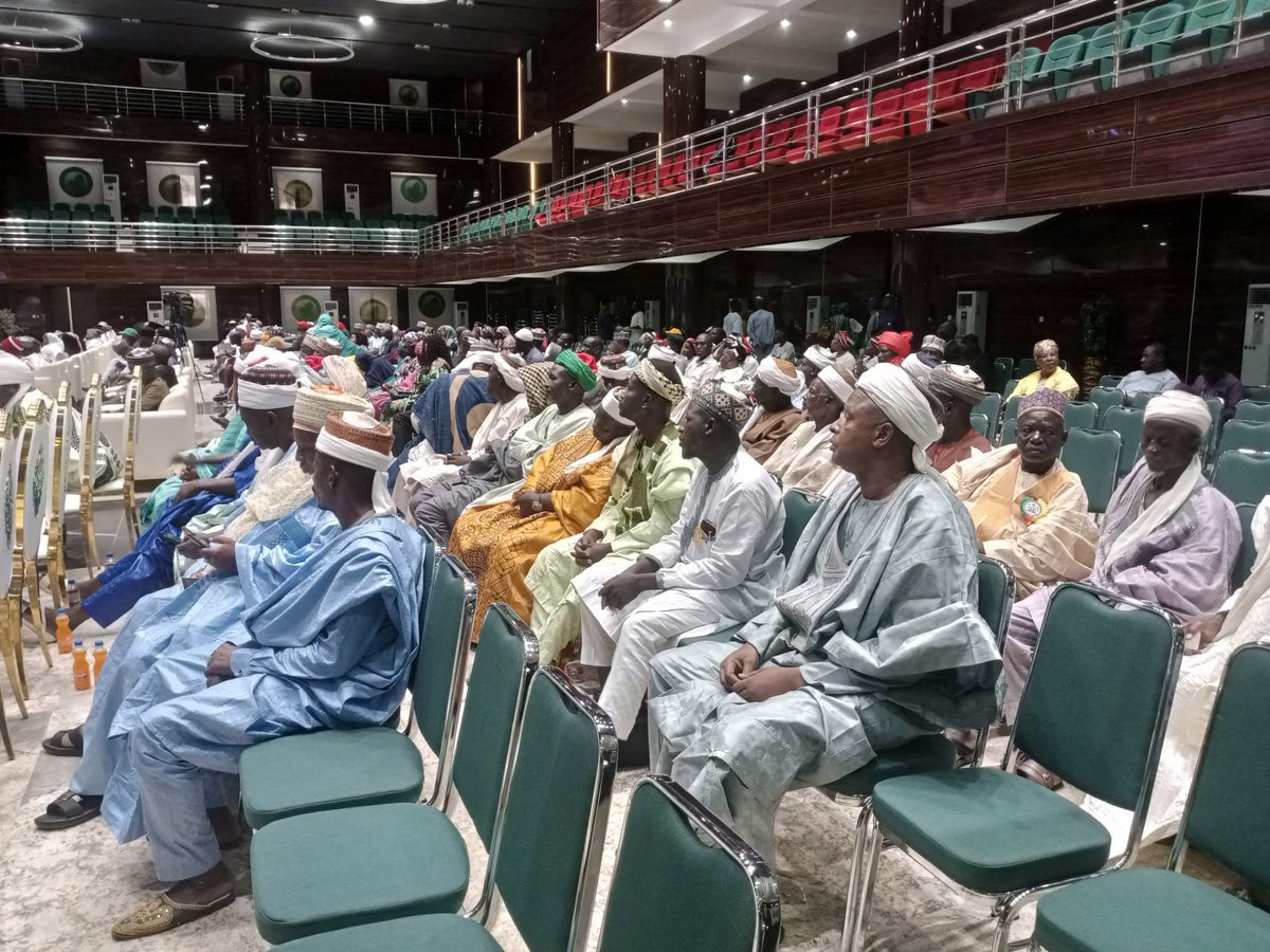 FomwanB's tweet photo. FOMWAN Bauchi State Chapter participated in the 9th Annual Interfaith Peace Conference organized by the Interfaith Dialogue Forum for Peace, held at the International Conference Centre, Bauchi.

The conference, themed "Non-Violent Elections: The Role of Faith and Tradit. Leaders https://t.co/q9NVc1vdVL