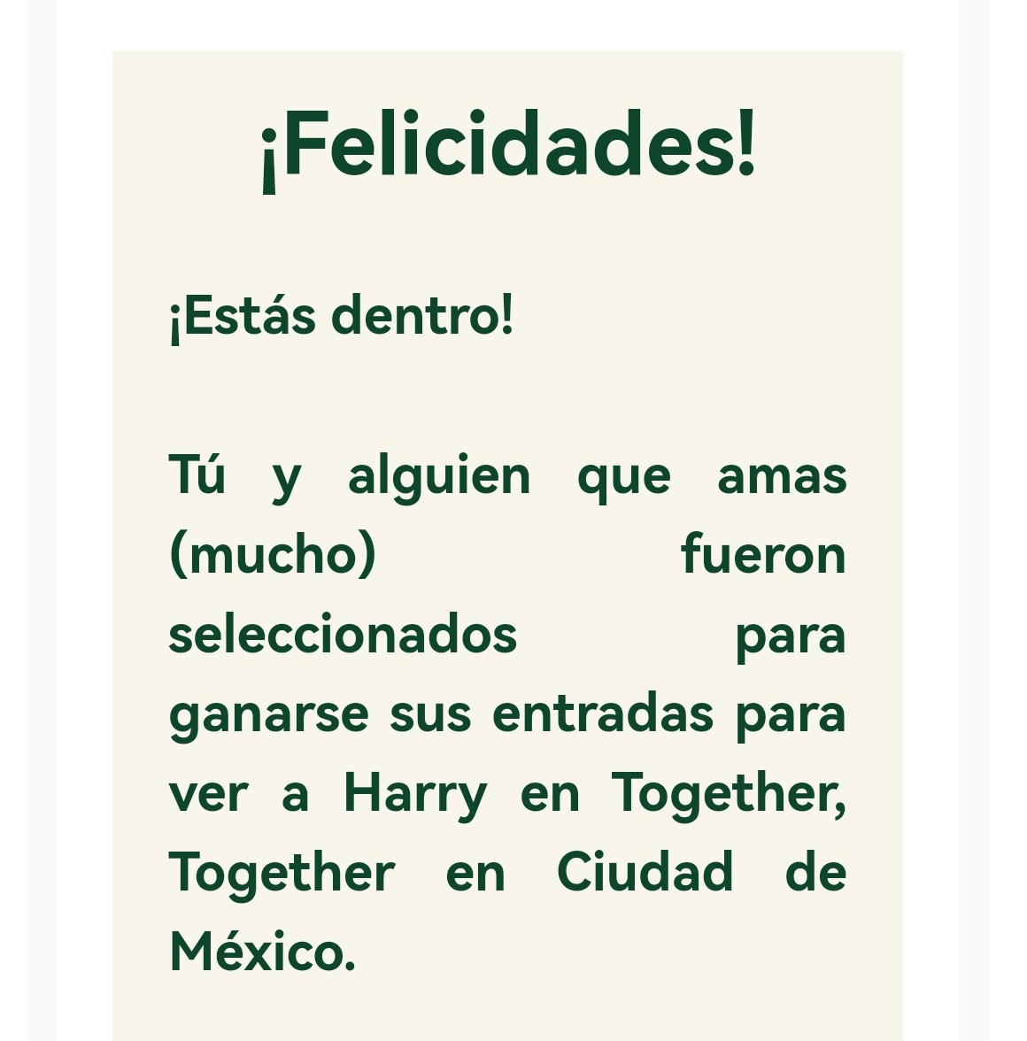 vunisvy's tweet photo. CHINGUEN A SU MADRE ME GANÉ EL VOLUNTARIADO PARA CONSEGUIR LAS ENTRADAS DE HARRY, QUEEEEEEEEE https://t.co/RiFRMvrQn8