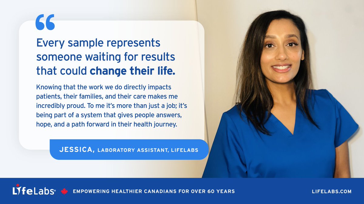 LifeLabs's tweet photo. Laboratory Assistant Jessica Jackson recognized the signs: a doctor was having a heart attack. 

In seconds, she stepped up, took charge, and helped get him lifesaving care. 

Read her story: https://t.co/ROeA0whQdm https://t.co/qBPOiV0OJR