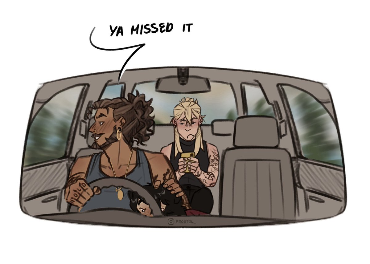 Frostel3's tweet photo. Life is a highway 🎶 #oc #comic https://t.co/gw25FwrwJe