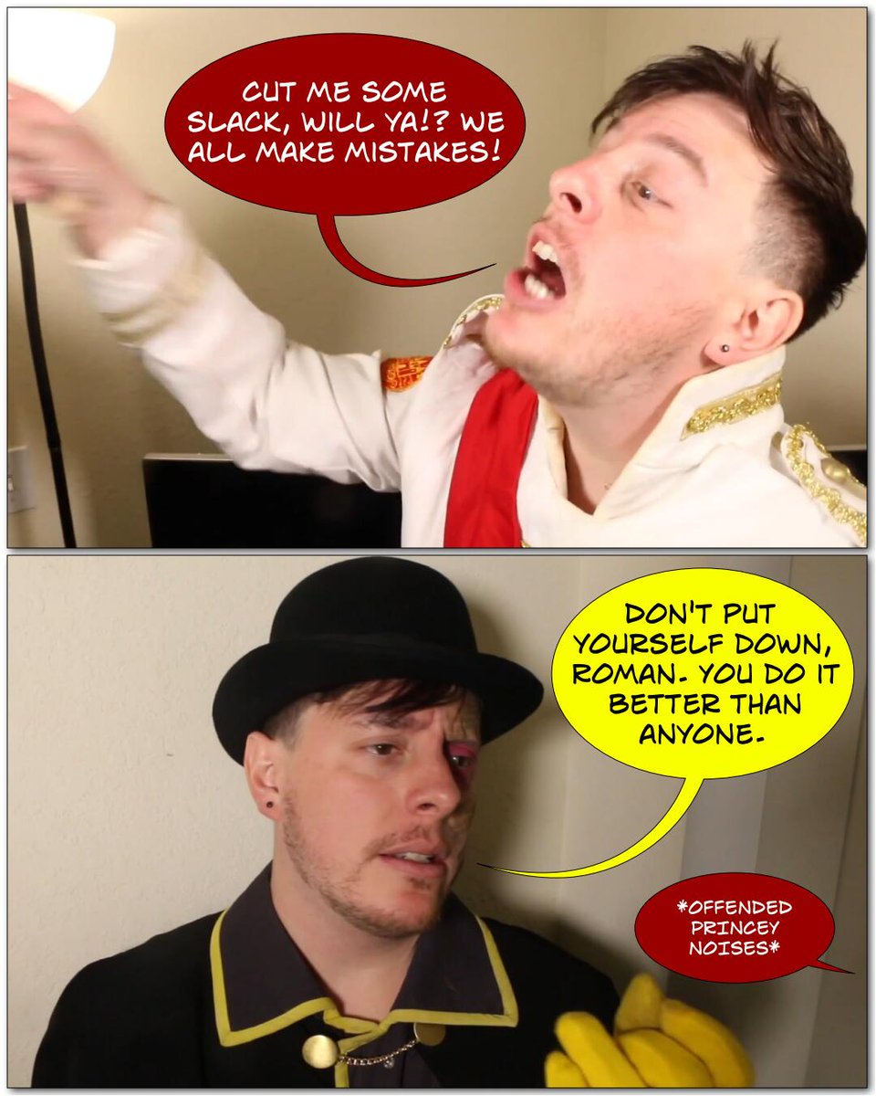 manbemel's tweet photo. We All Make Mistakes. From an incorrect quote.
#thomassanders #sanderssides #sanderssidesincorrectquote #sanderssidesphotocomic #romansanders #janussanders https://t.co/s0KfsFgPNu