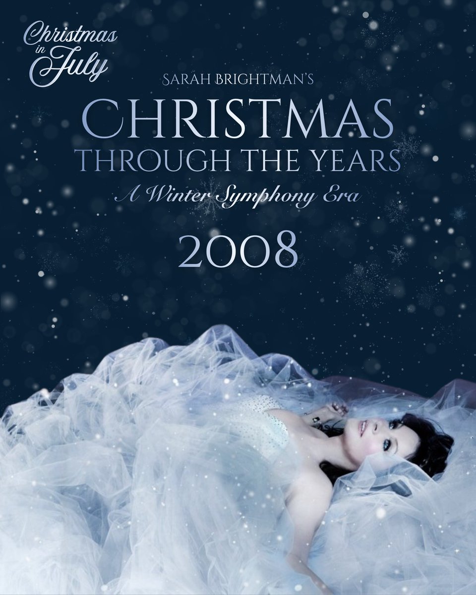 SarahBrightman's tweet photo. Sarah Brightman’s Christmas Through the Years continues with the A Winter Symphony era. ❄️

Released in 2008, A Winter Symphony marked Sarah’s first Christmas album, bringing together winter songs, festive classics and her unmistakable voice. https://t.co/6dRoF19WZT