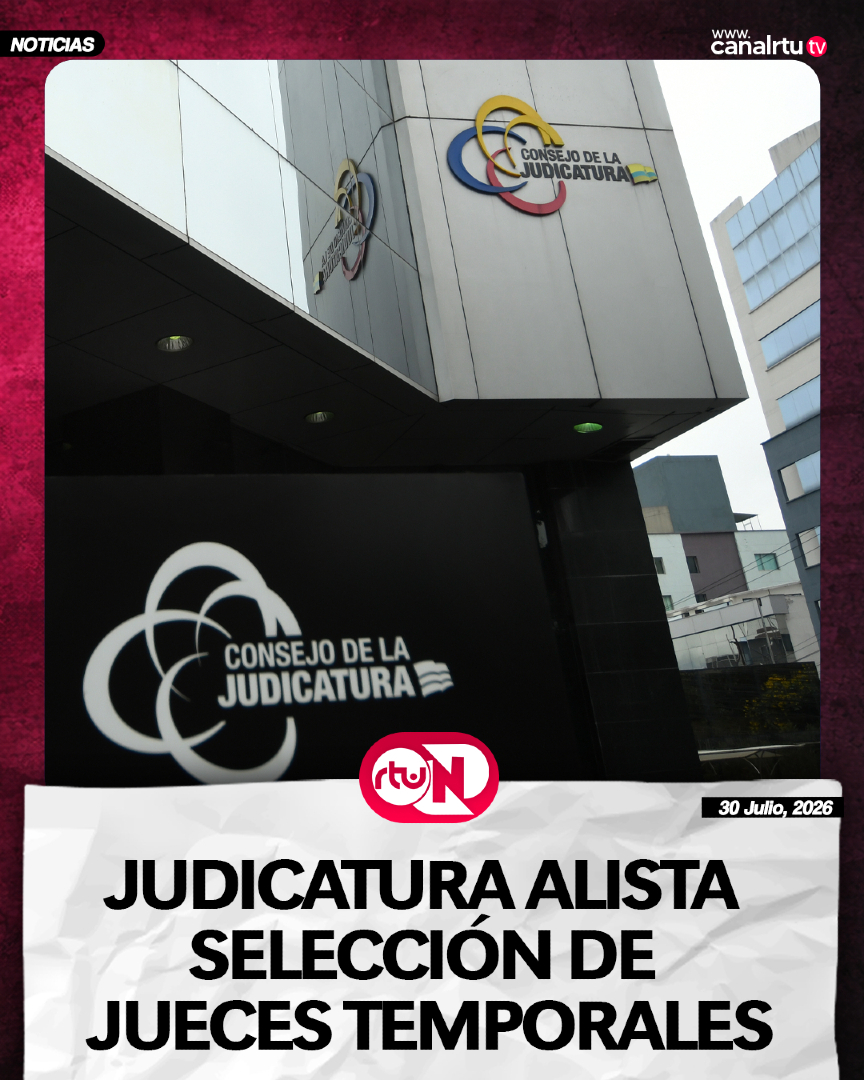 canalrtu's tweet photo. El Consejo de la Judicatura aprobó la metodología para elegir jueces temporales en las unidades judiciales del país. La convocatoria estará dirigida a servidores judiciales con al menos cinco años de experiencia en la institución y se anunciará en los próximos días. https://t.co/spqknzFW8v