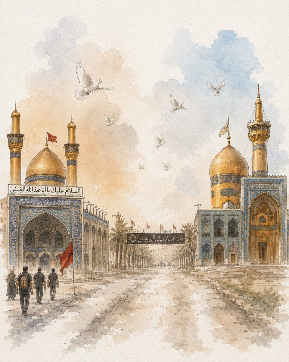 zh00oor's tweet photo. '

فَمَن يَكُونُ أَسوَءُ حَالاً مِنّي؟
لَا زَائِرًا عِندَ الرِّضَا وَلَا مَاشِيًا فِي الأَربَعِين💔. https://t.co/d9IFggbcyh