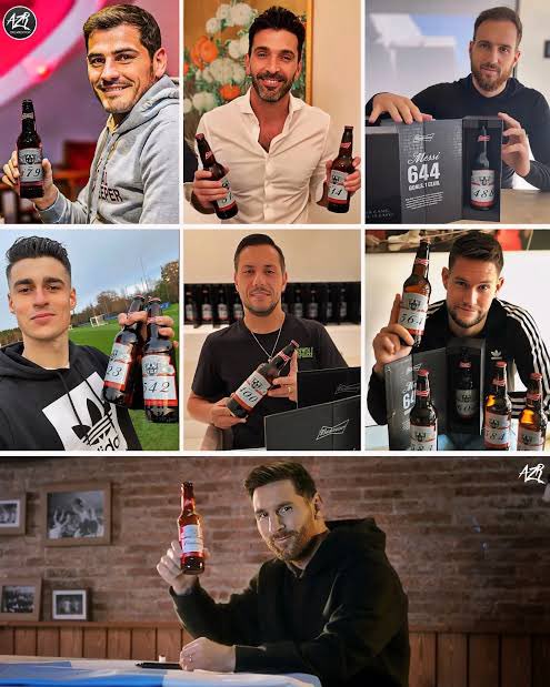 rizxxdx's tweet photo. Kebobolan dapet Bir!

Ketika kolaborasi Messi dan Budweiser ngirim Bir ke setiap goalkeeper yang pernah Messi bobol sebanyak goal yang dia bikin.

Paling banyak dapet Diego Alves, 21 botol.
Posisi 2 ada Iker Casillas, 17 botol.

Lalu ada komen Filipe Luis yg becandain Diego 🤣👇🏼 https://t.co/qIvGVSswJh