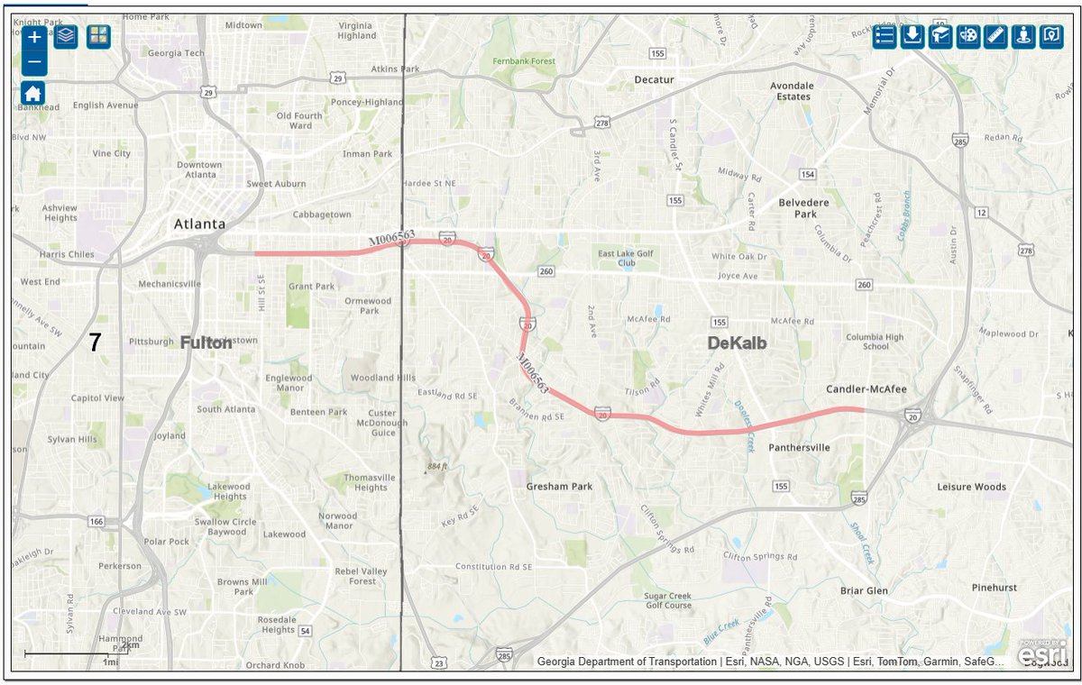Georgia DOT ATL tweet media
