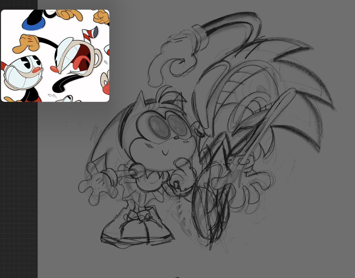 _the_curmudgeon's tweet photo. #Sonicthehedgehogㅤㅤㅤ sketch https://t.co/BhNDrCEbRo
