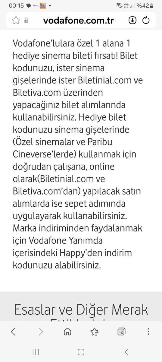 Wavys77's tweet photo. Vodafone sinema bileti kampanyasına yanımda uygulamasından happy üzerinden kod alarak yararlanabiliyoruz. Fakat ne hikmetse uygulamada happy simgesi kalkmış. Bu kodu nasıl alacağız sevgili @VodafoneTR  @VodafoneDestek https://t.co/9lAGvyT3HY