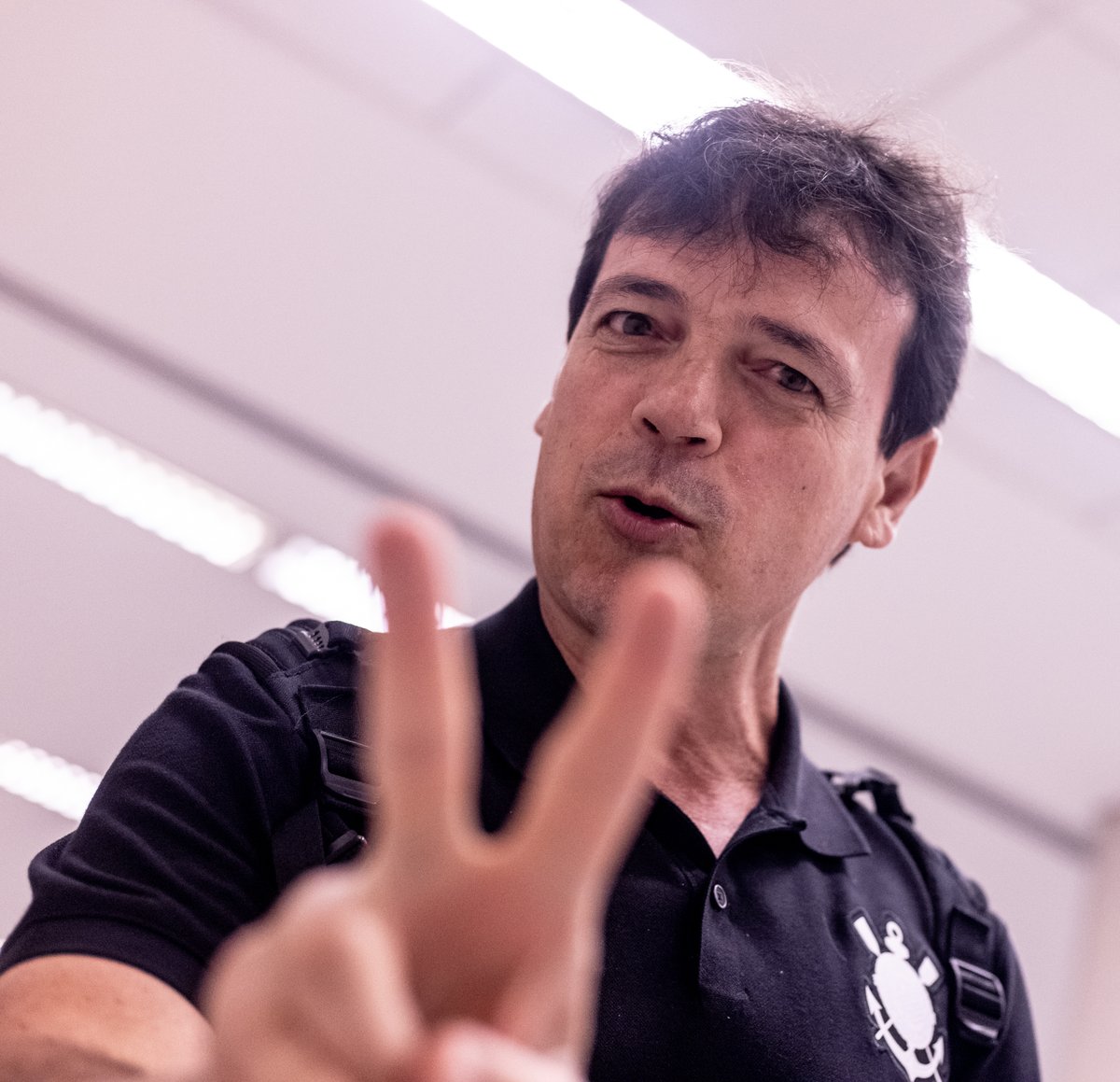 Corinthians's tweet photo. O Time do Povo está na casa! 🏴🏳️

📸 Rodrigo Coca / Corinthians

#SCCPxATH
#VaiCorinthians https://t.co/90T9L47Lr5