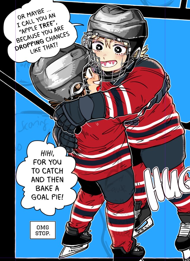 flamboYAAnt's tweet photo. dialogue so cheesy the author can't take it https://t.co/PJkY8E89de