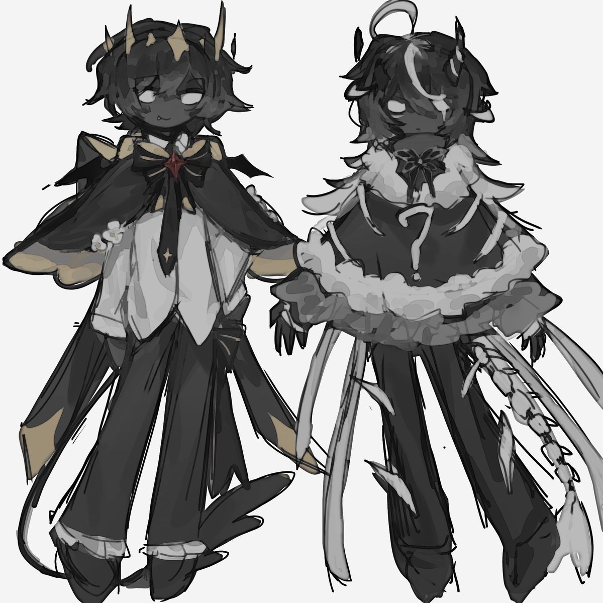 Literxnii's tweet photo. dont really like the design but ok...💔
#taimcfanart #mugmfanart https://t.co/Qy2BJbU1RJ