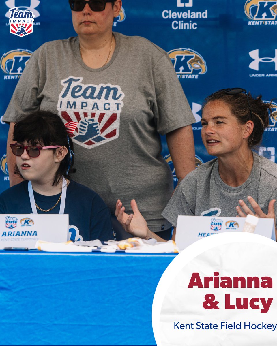 GoTeamIMPACT's tweet photo. A friendship that makes you light up 🌟

Arianna is a nonverbal 12-year-old who lights up when she sees her Kent State Field Hockey teammates play, especially her best friend Lucy, who makes sure she always has a place to belong.

📝: https://t.co/kX8uBjcnL7

#AllInAllTogether https://t.co/QADH8nyt1K