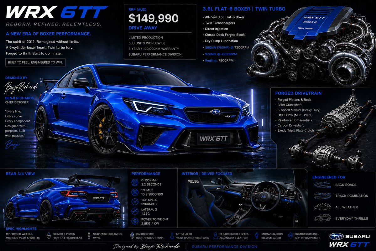 AusBenji's tweet photo. @SUBARU_CORP How about a wrx that is true to Subaru? https://t.co/bcDqtaoHdj