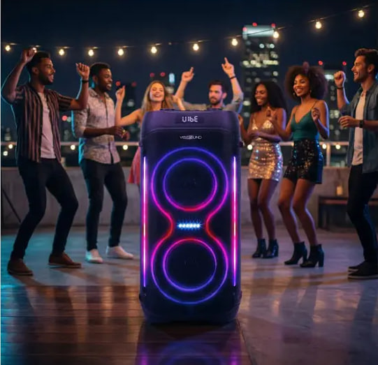 promosdapaah's tweet photo. 🖤🚀 BLACK APP CHEGOU PESADO! 😱🔊

Caixa de Som PartyBox Vivensis Vibe Sound V6 Party 1000W
🎵 Liga o som e deixa os vizinhos saberem que o churrasco começou! 😂

De: R$ 1.999,00
💸por  R$ 597,55 no pix🔥
 💳ou 5x de R$ 125,80 sem juros

 ╰┈➤   https://t.co/lIDBhmiGM9

Oferta por tempo Limitado!   |  anúncio