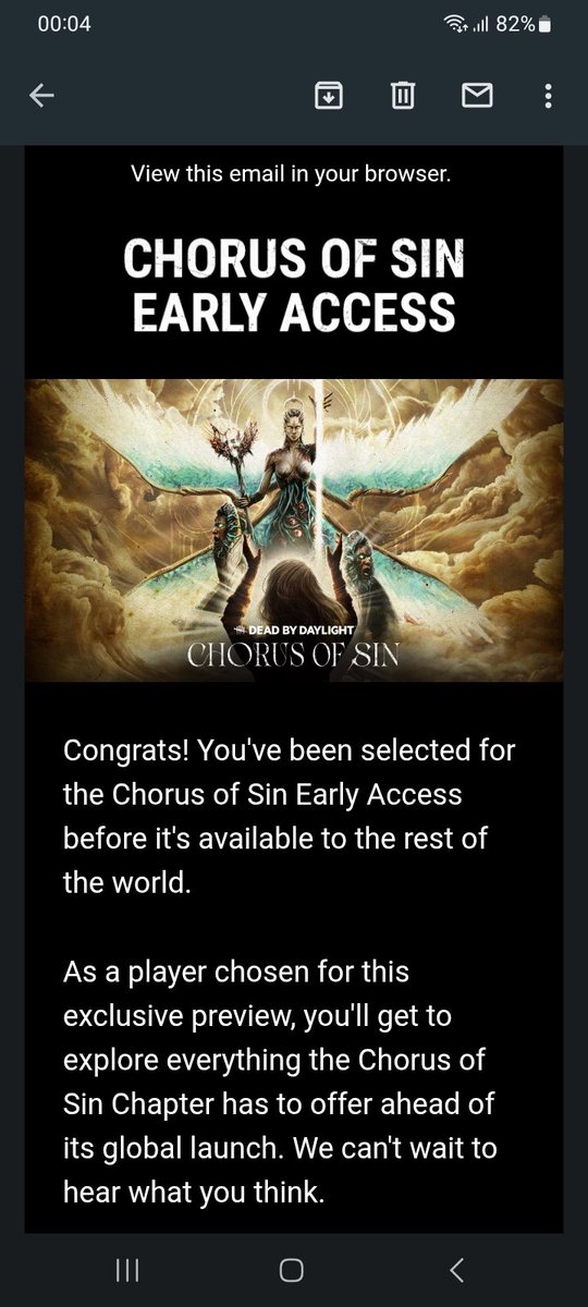 yelfUWU's tweet photo. thanks god i got early access to 'Chorus of Sin' in Wave 2.... i would genuinely cry if i got it at the very end or didn't get it at all 😡 https://t.co/P4Mq1o8fJ9