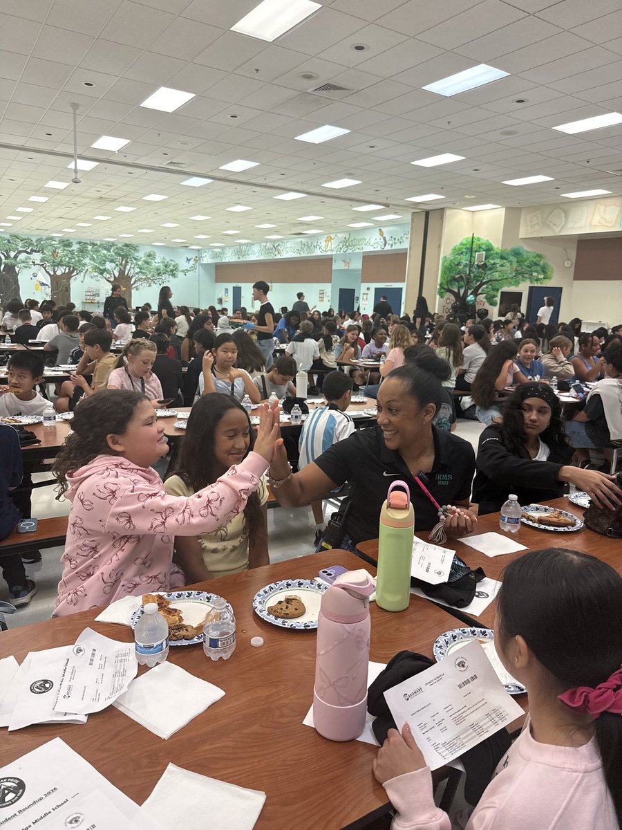 VincentLeads's tweet photo. What a great day at Indian Ridge Middle School’s New Student Round-Up! 🩵🖤🐆

I had the opportunity to plan and coordinate the logistics behind today’s event, ensuring our newest students had a smooth and welcoming introduction to campus. From organizing tours and presentations on school expectations and procedures to ending the afternoon with a pizza party. Every detail was focused on helping students feel confident and excited about becoming Jaguars.

There’s nothing better than seeing nervous faces turn into smiles 😃 by the end of the day. Looking forward to an incredible school year! Go Jags! 🐆 #IndianRidgeMiddle #SchoolLeadership #StudentCentered #FutureAP @BCPSLeadership @BCPSCentral @MurrayPrincipal @Mr_Malca @cheryl_reep