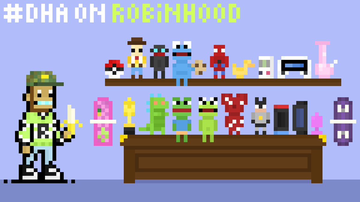 DEGENHOODAPEZ's tweet photo. 👀 This is where every ape comes to life
Behind every shelf is another piece of the collection
Over 400 handcrafted traits including hoodies, sneakers, hats, grills, gaming gear, collectibles, memes, accessories, hairstyles, and countless hidden details
Every pixel was placed by hand
Because the smallest details create the biggest personalities 🦍✨