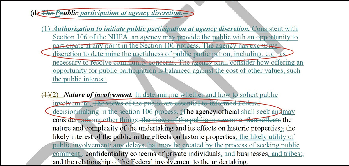 TCLFdotORG's tweet photo. Trump Administration Targets National Treasures and Public Input - The administration’s "bunker buster" bomb approach to revising Section 106 is both dangerous and ludicrous for its excess and overreach. https://t.co/FunbJnPwKw https://t.co/VinnzSPhcM