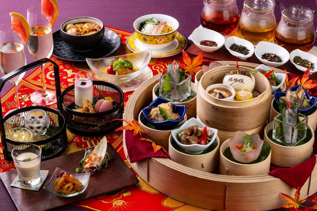 sweets_hotel_'s tweet photo. 🇨🇳Chinese Afternoon Tea 北海道の実りと中国茶🇨🇳

中国料理スタイルでのアフタヌーンティー🍰
メニューは前菜3品、セイボリー７品、選べる麺1種、スイーツ5品✨

​📍ザ・プリンス パークタワー東京(赤羽橋駅、芝公園駅)
🗓2026/9/1〜11/30
💰￥7,500 https://t.co/uqMADNnUjp