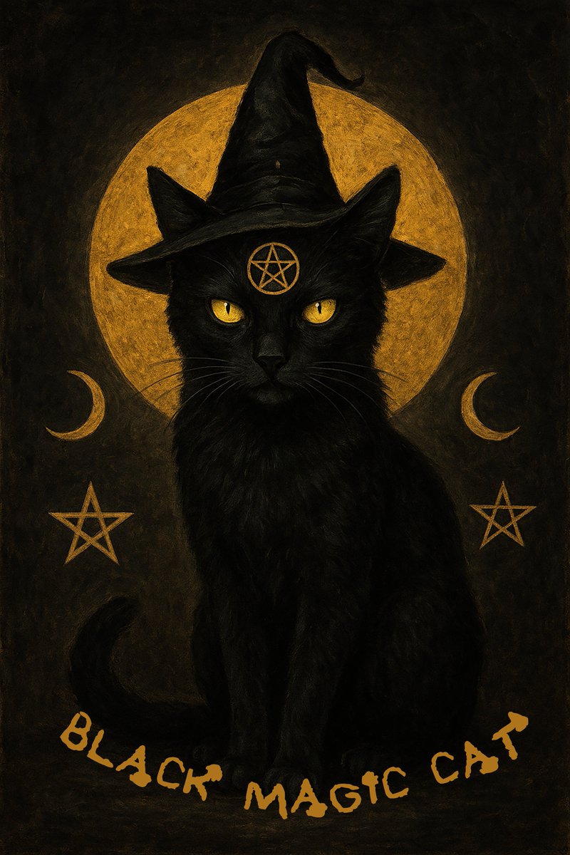 Dizgraceland's tweet photo. "The Blair Witch Project" was released on this day in 1999. #BlairWitchProjectSome people think the Blair Witch was a cat. Anyone who has a cat can understand why. #DizgracelandDizigns #NetArt #GraphicTees https://t.co/Ua683WuCl4... #BlackMagic #BlackCat https://t.co/9EsIM3i7v1