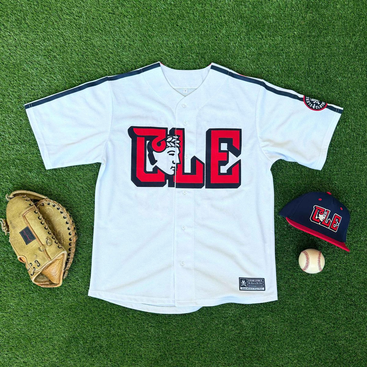 CLECLOTHINGCO's tweet photo. The Guardian CLE Baseball Jersey has returned… and this may be the last restock.

If it’s been on your birthday or Christmas wish list, don’t wait. Once these are gone, they’re gone.

SHOP HERE - https://t.co/UQqrK39k05 https://t.co/WbcOkVSpz3