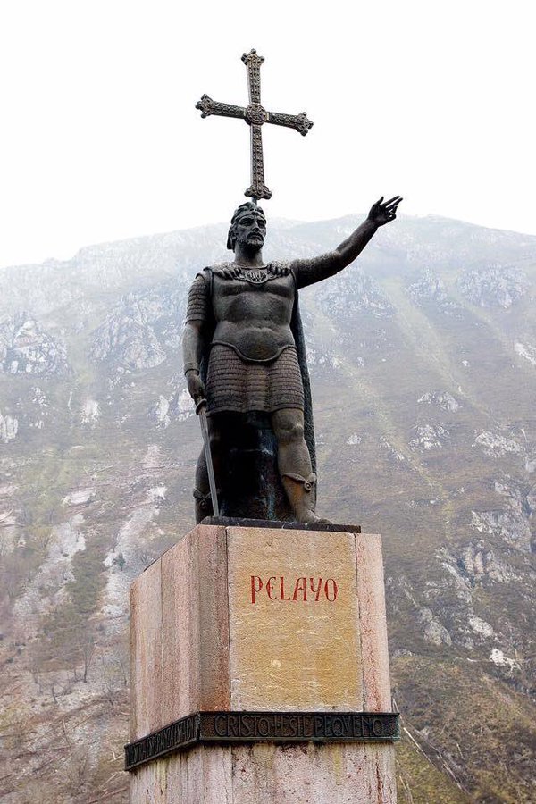 HumbleFlow's tweet photo. Pelayo, El Cid, and Ferdinand believed their land, their faith, and their civilization were worth defending

They fought for seven hundred years to reclaim Spain

And now their descendants surrender it.. https://t.co/aTuiwLgVYi
