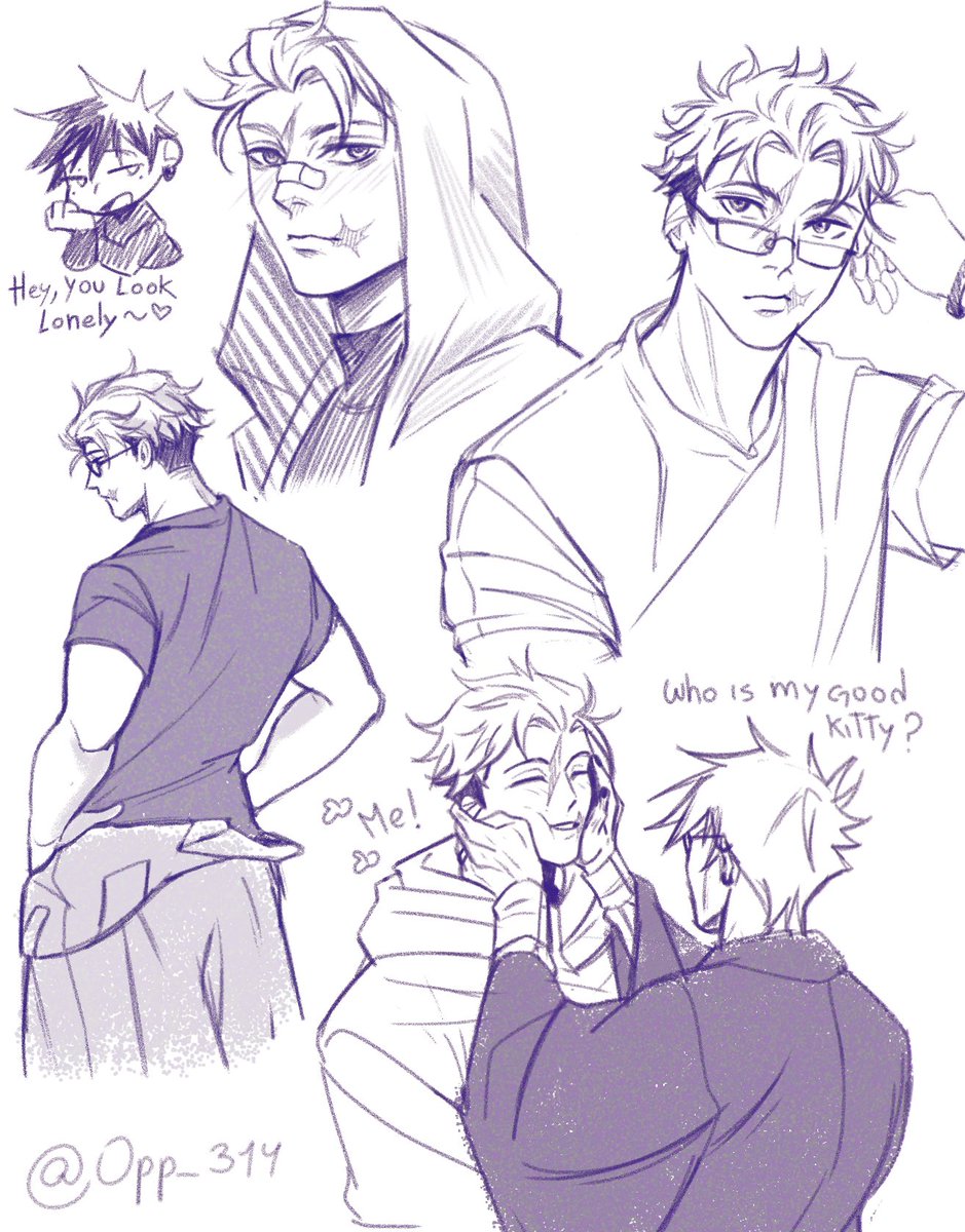 Opp_314's tweet photo. Moyuu doodles
 
Thanks, Ryan Gosling, for being my main reference for this. https://t.co/J1h1H6druB