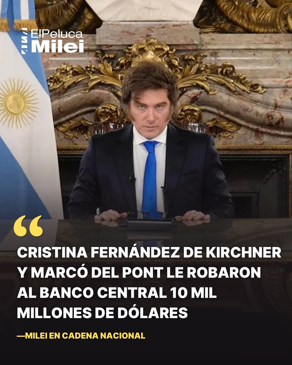 ElPelucaMilei's tweet photo. DATO DURO Y PURO https://t.co/nXUt6A2Muw