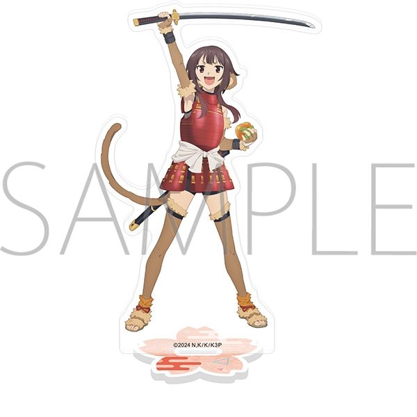 TakaCamui's tweet photo. このアクスタを見つけた我が家の下の子の反応
「なぁ父ちゃん？めぐみんってお猿さんなん?」
…ちょっと笑ってしまった笑

#このすば https://t.co/NXra2Ts5LI