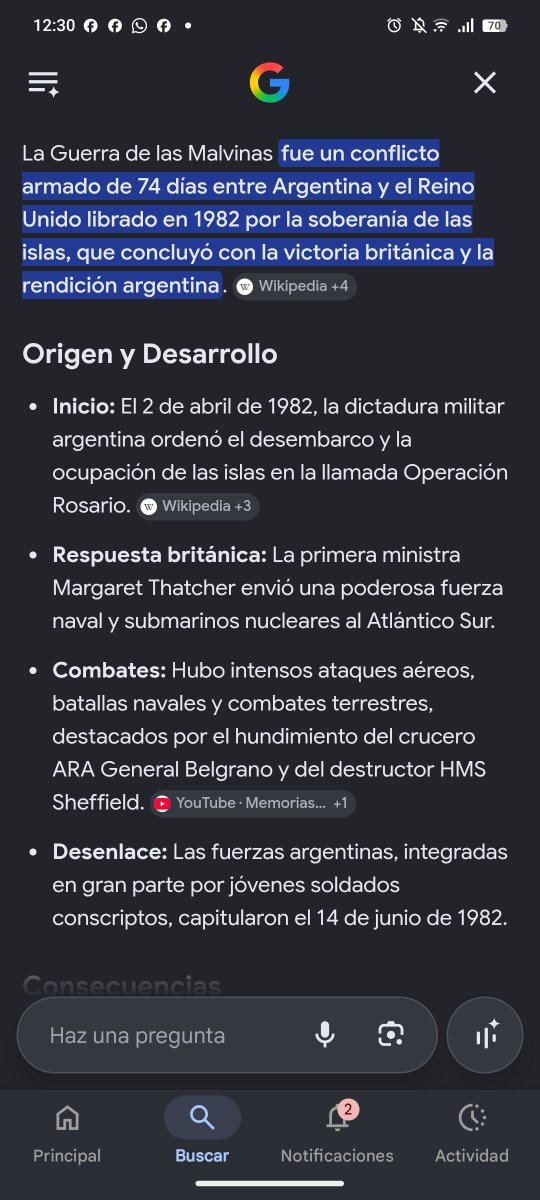 WossackRgl's tweet photo. @luispetri Creo que no son Argentinas mi carnal jajajaja
Según la historia Argentina se rindió y quedaron en posesion Britanica no es así???? https://t.co/MmVk6mVsES