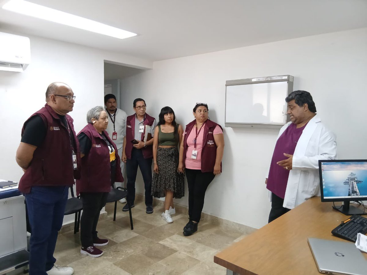 Issste_Campeche's tweet photo. Cuerpo de Gobierno de la Representación Estatal del #ISSSTECampeche realizó una visita de trabajo a la Unidad de Medicina Familiar de Escárcega,con el objetivo de dar seguimiento al funcionamiento de la unidad y fortalecer las acciones orientadas a brindar una atención de calidad https://t.co/0QFBdh9I9Q