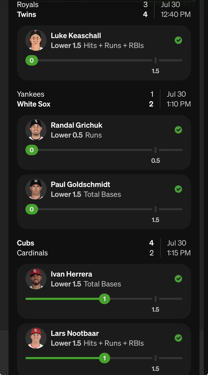 Nick2479179's tweet photo. MIDDAY MLB BANGERS 
⬇️LOCK IN FOR MORE⬇️
https://t.co/dJX0nrULrI
#UnderdogFantasy #mlb #MLBPredictions #fypシ゚viral https://t.co/lXV4nNbRrM