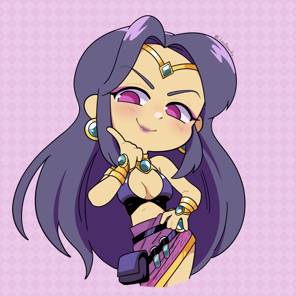 _Lousparkz_'s tweet photo. Gotta continue my quest to draw all the characters from FOM, finally got to Junipeeeeerrrr 🔮💜 ~(￣▽￣)~*

#chibi #chibiart #art #digitalart #artwork #fieldsofmistria #fieldsofmistriafanart https://t.co/fm6o7yhkzh