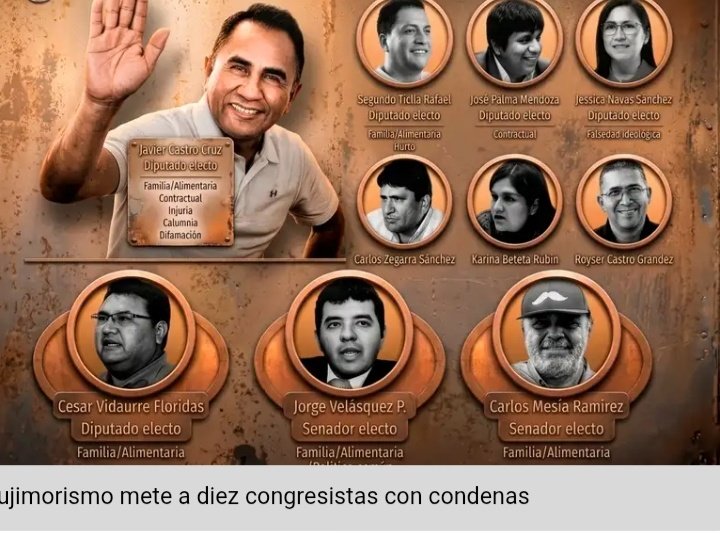 Pati_PaniaguaG's tweet photo. La violencia contra la mujer se condena, venga de donde venga, y fin de IMPUNIDAD se exige para TODOS los DELITOS.

Habla de "antecedentes" y olvida sus 10 representantes CONDENADOS y 6 INVESTIGADOS.

Lo que les interesa es que no se hable del pedido de delegación de facultades. https://t.co/tOWalDnyxQ