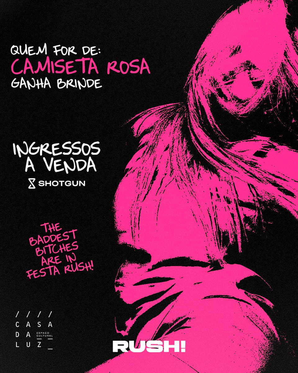 festarush's tweet photo. THE BADDEST B*TCHES ARE IN FESTA 𝗥𝗨𝗦𝗛!

No dia 11 de setembro, a 𝗥𝗨𝗦𝗛! retorna para comemorar o debut álbum da nossa prima @adelajergova 💕🩰

Então já prepara seu look (e a peruca) rosa, porque a noite das primas está chegando .𖥔 ݁ ˖ ᯓ★

🔗 https://t.co/x6C7EQlc52 https://t.co/jdM2ZejIQS