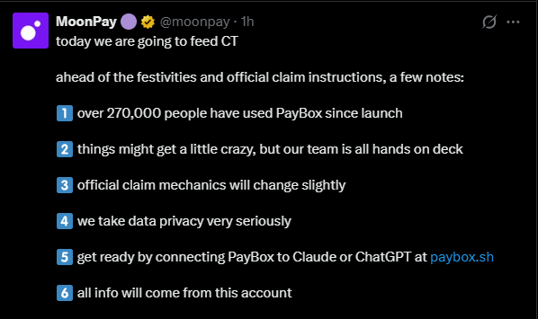 YapRadar's tweet photo. ▶️ Based on this post:

"We take data privacy very seriously."

This is probably the biggest hint about the upcoming claim mechanics.

✅ Here are a few things you can do to maximize your airdrop allocation. https://t.co/FNzNKjsdjS