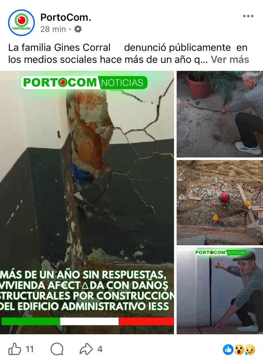 ErickGinesC's tweet photo. El edificio que destruyó mi casa para siempre.

Hoy se inaugura una obra pública que pasó por alto todos los derechos de mi familia. @Presidencia_Ec @DanielNoboaOk @IESSec @DEFENSORIAEC https://t.co/W80y7DU8Xo