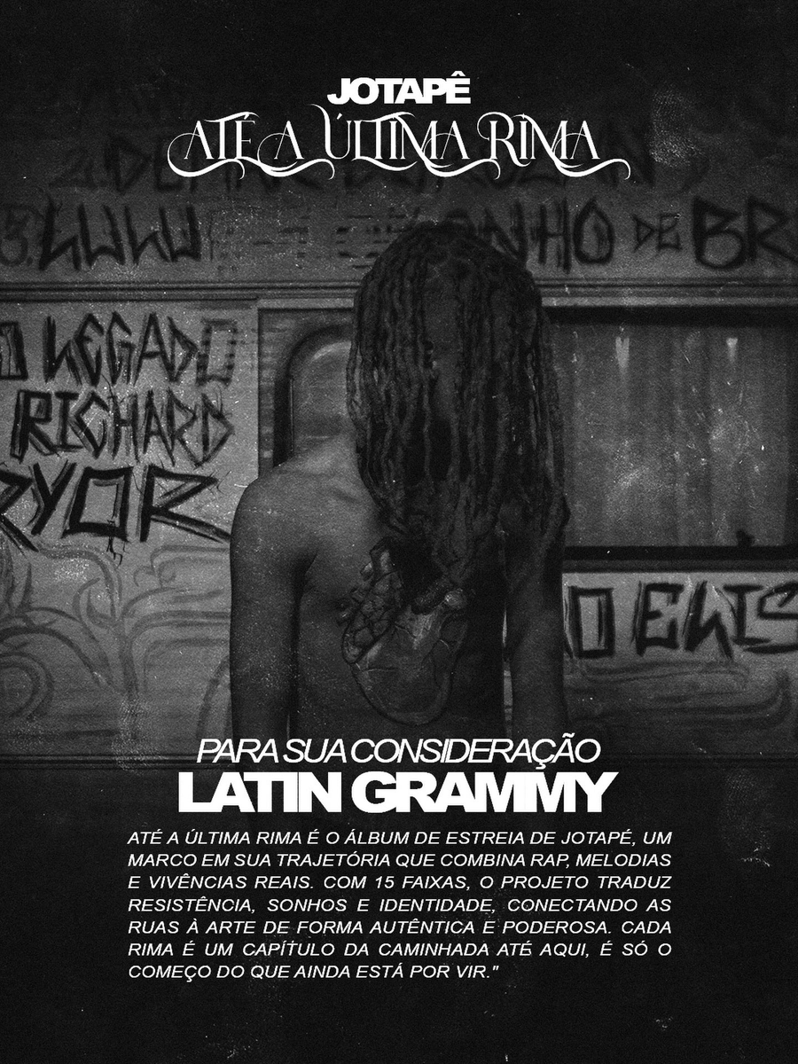 jotinhaaa23's tweet photo. Até A Última Rima subdemtido para consideração ao Latin Grammy https://t.co/VB2WZpovUP