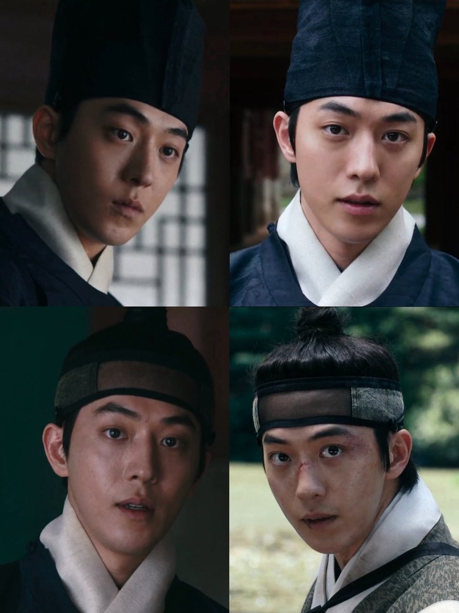 dramalifehitme's tweet photo. i really love how gucheon’s ability to see the spirits is visually support too. apart from looking haggard, his eyes carry the essence of someone who has seen too much and simply cannot bear to witness the world anymore — lifeless would be one way to describe them. #TheEastPalace https://t.co/ZK5aaty9YC