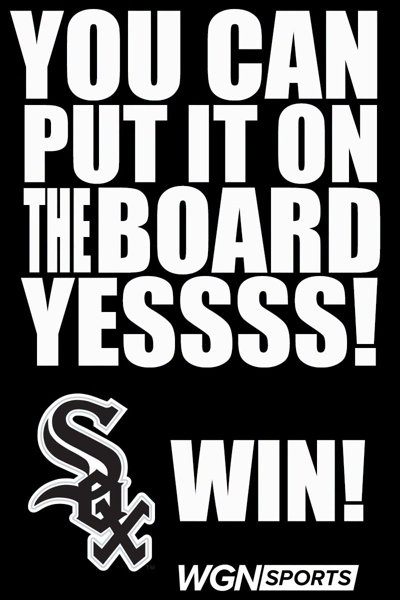 WGNMorningNews's tweet photo. SOX WIN: It's a walk-off win for the Southsiders, as the Sox hold off the New York Yankees in extra innings, winning 2-1, to secure their 57th win of the season! #GoSox #gosoxgo https://t.co/li8xv1h8z6