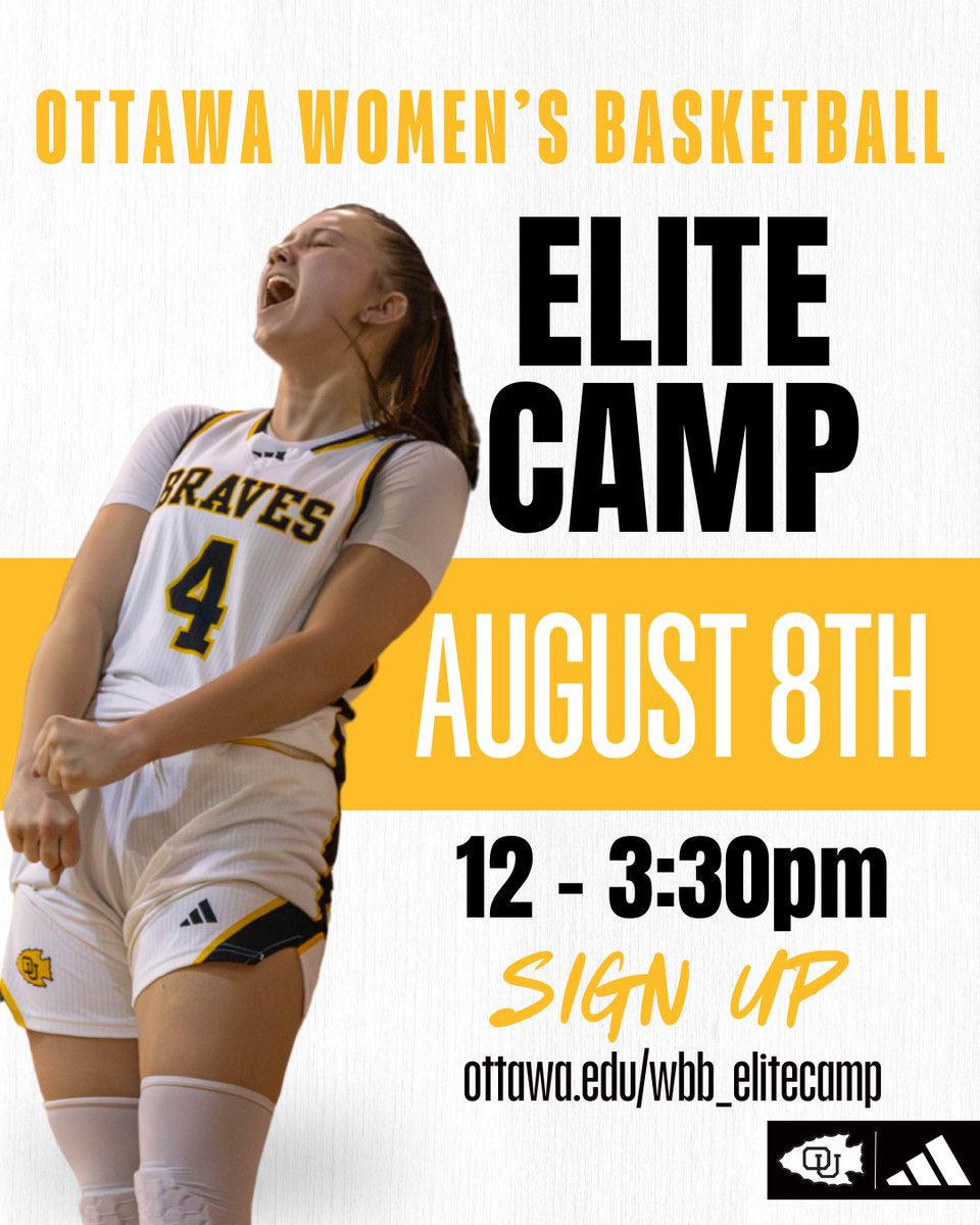 OUBravesWBB's tweet photo. ⏰ One week away.

Calling all 2027s, 2028s &amp; 2029s!

Come compete, explore campus, and experience what the 🧃 is all about.

Secure your spot now ➡️ https://t.co/hsrduAjpWq https://t.co/ZUUrS4ZnUB