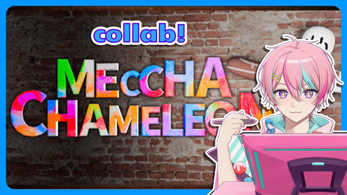 PyonPhelix's tweet photo. TONIGHT
Returning to streaming with @KonaTide_, @blairityx, @ShioKoi_, @shuneruru, @Soma_inu, and Yasa for a bit of Meccha Chameleon! Meccha Pyonful!!!
See you at 3pm PDT, 6pm EDT on π£ & π΄! πβ¬οΈ
#PyonPlay https://t.co/Rwx3rw1ndz