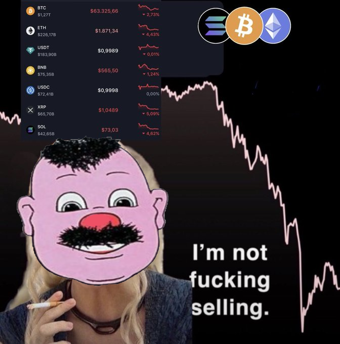 WoolyWillyOnSol's tweet photo. @Prism0xy Appreciate the offer.  

We’re good for now.

Just keep drawing hair with us on the timeline.  

Memenetic energy only.
$WOOLY https://t.co/wgXK7fnIUs