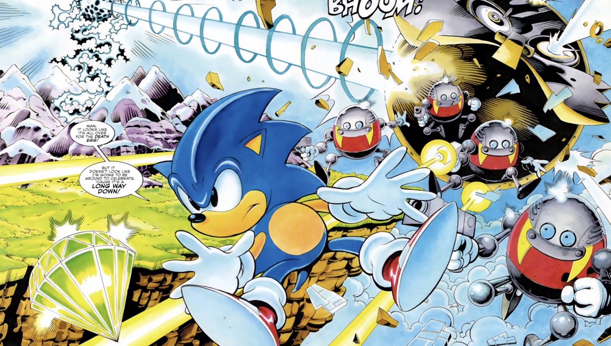 AGESBINARYABYSS's tweet photo. @D33LAN33T @RTShavings If a lot of people and I mean, a lot of people don’t like the Mr. Needlemouse take on Sonic we will change him to how he looks in the Sonic 3 &amp; Knuckles arc in Sonic the Comic https://t.co/B5caW5nZU1