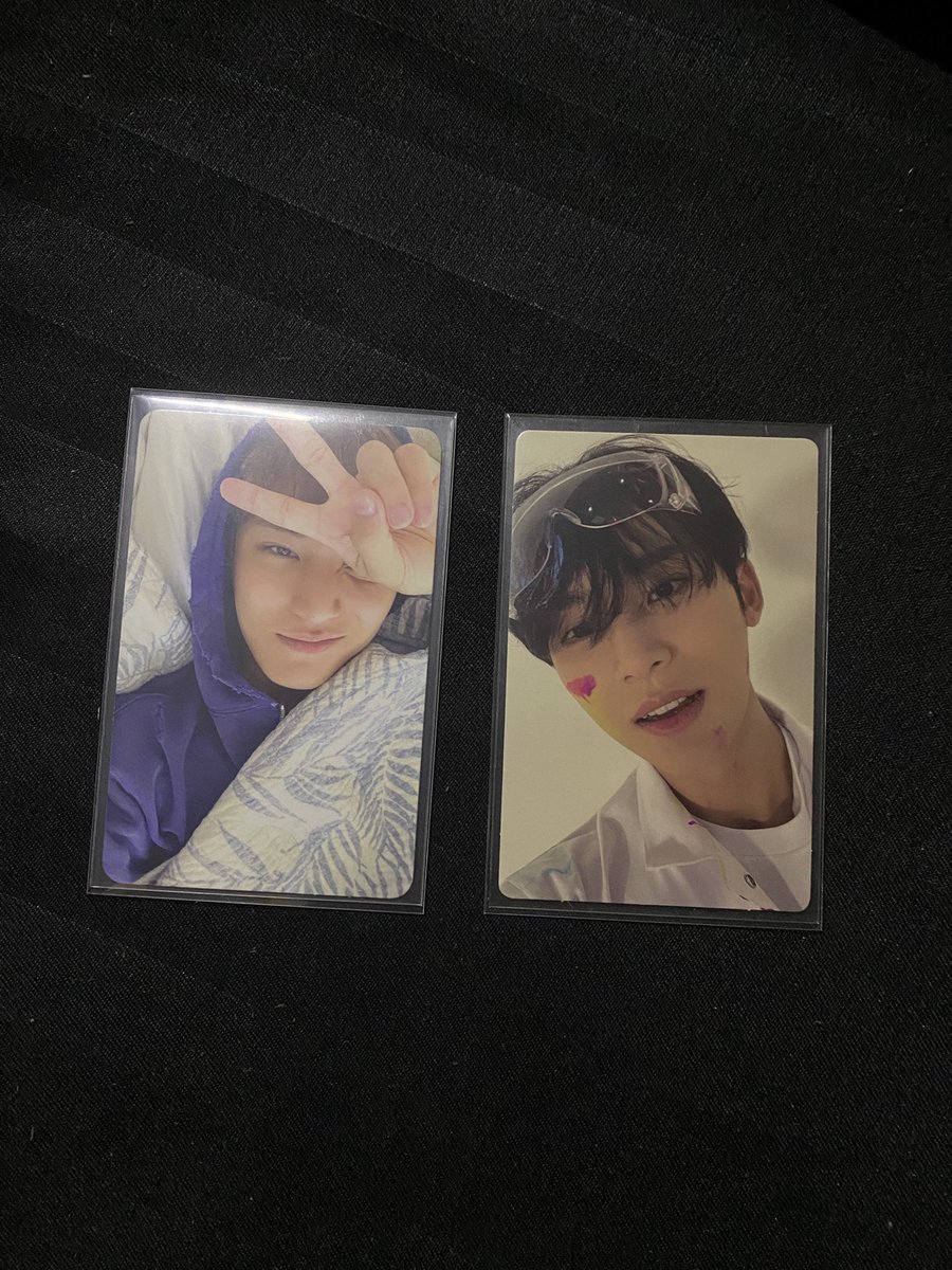 Jjongmurff's tweet photo. ‼️INTEREST CHECK‼️

MINGYU CXM HYPE VIBES AND FACE THE SUN CARAT VERSION PHOTOCARD 

both mint condi https://t.co/1FsstBzVVB